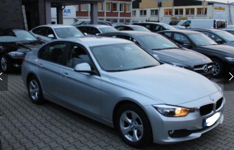 Left hand drive BMW 3 SERIES 320D Efficient Dynamics Edition